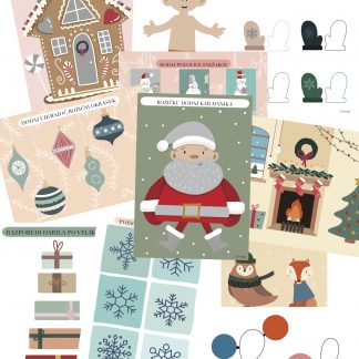 MOJA PRVA BOŽIČNA MAPA (PDF predlogi)